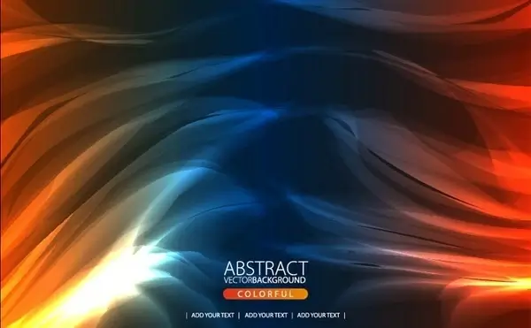 abstract swirling background colored light effect