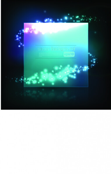 abstract light dot with business background