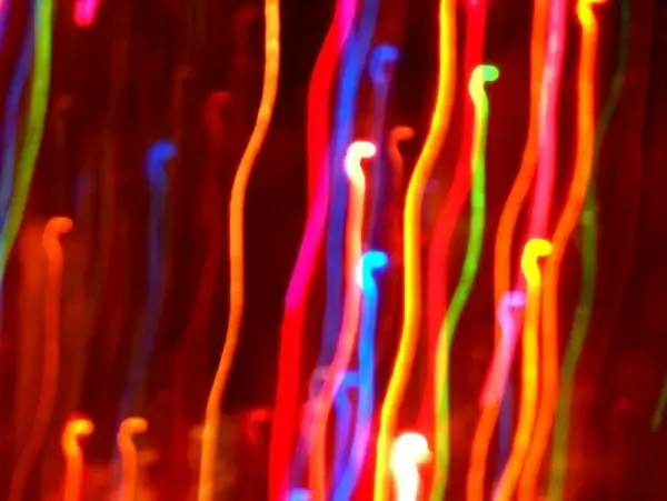 abstract lights camera 