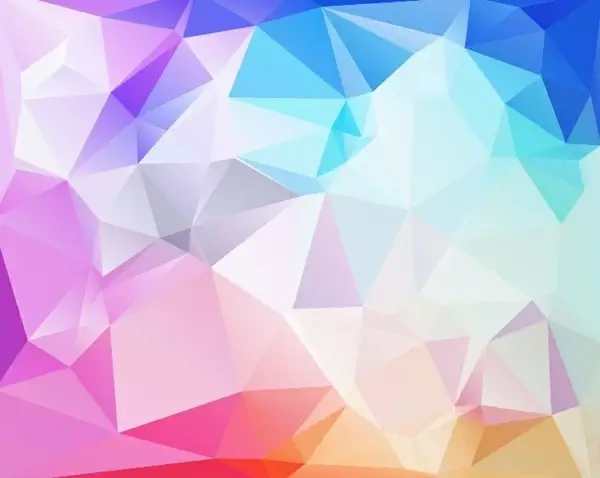 abstract low poly background vector illustration
