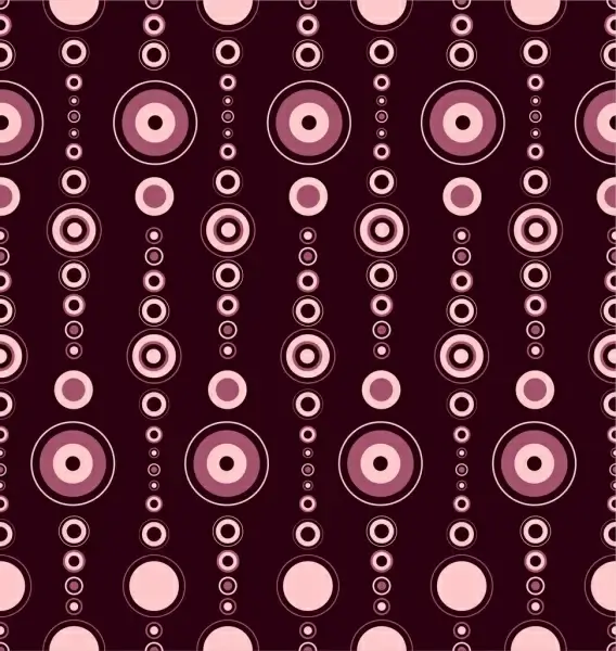 abstract pattern design pink circles decoration repeating style