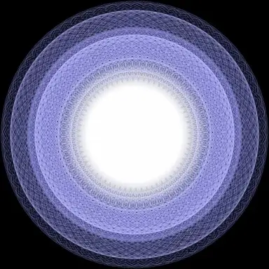 abstract prayer mandala for japan