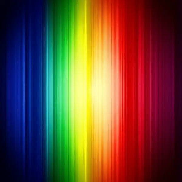 abstract rainbow colorful vertical striped vector background