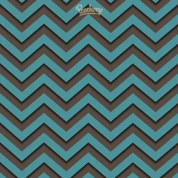 abstract zigzag seamless pattern in retro style
