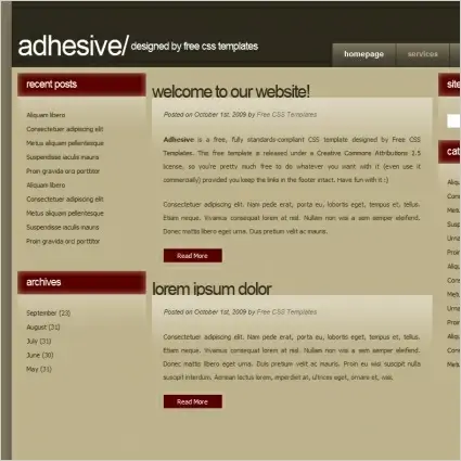 adhesive