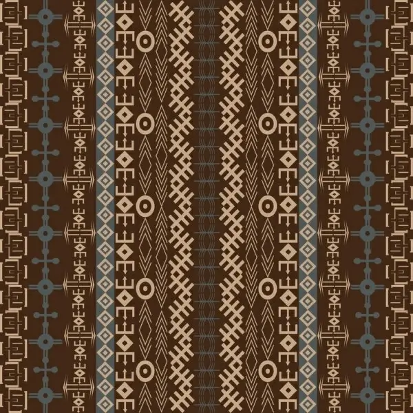 african traditional pattern background 03 vector