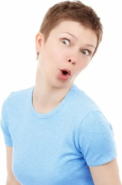 amazed expression eyes