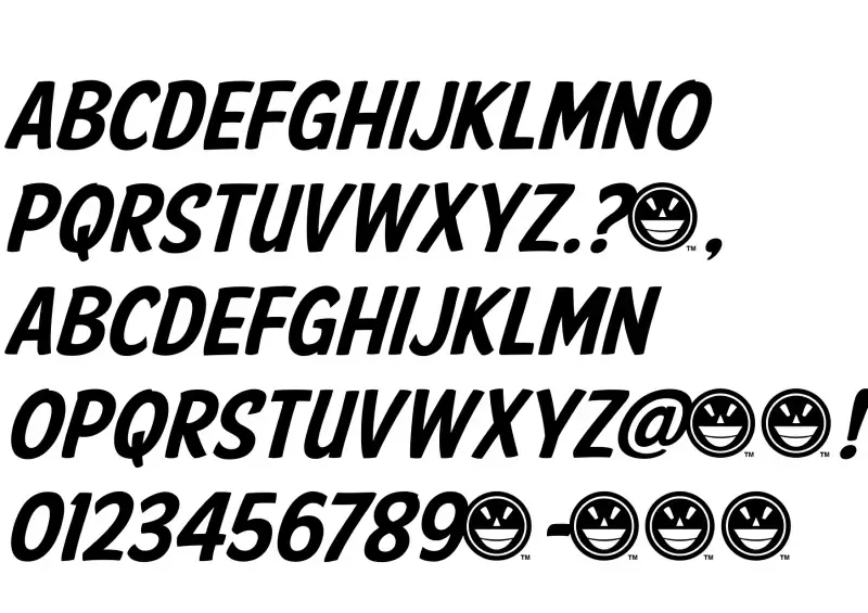 NCAA The Americans Font in truetype .ttf opentype .otf format free and