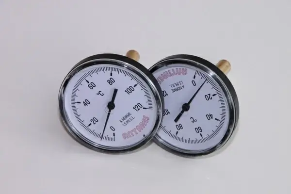 analog bimetal dial