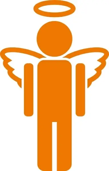 Angel Icon clip art