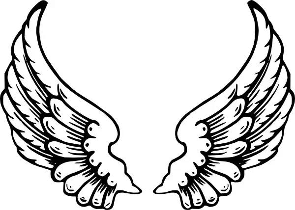 Angel Wings clip art