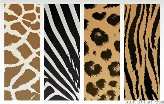 leather pattern templates giraffe tiger zebra leopard sketch