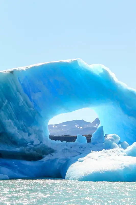 antarctic scenery picture elegant bright 