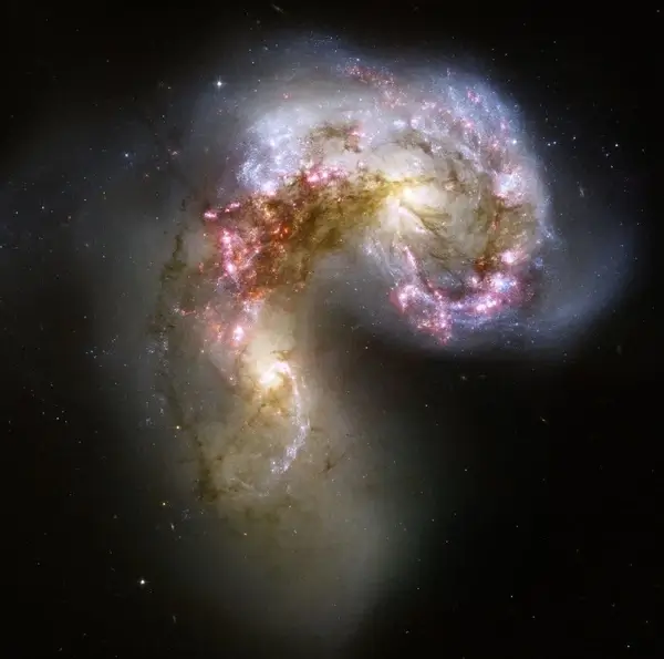 antennae galaxies galaxy space