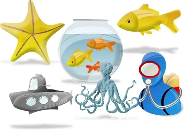 AQUATIC Vista Icons icons pack