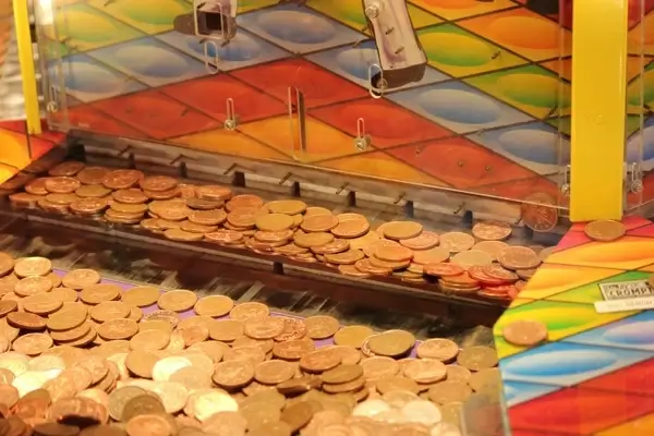 arcade coin drop machine 