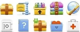 Archive Toolbar Icons icons pack