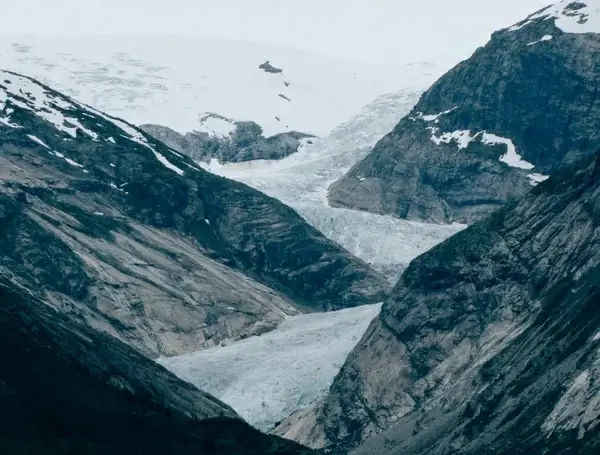 arctic climate change climbing cold glacier hiking