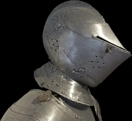 armor metal helmet