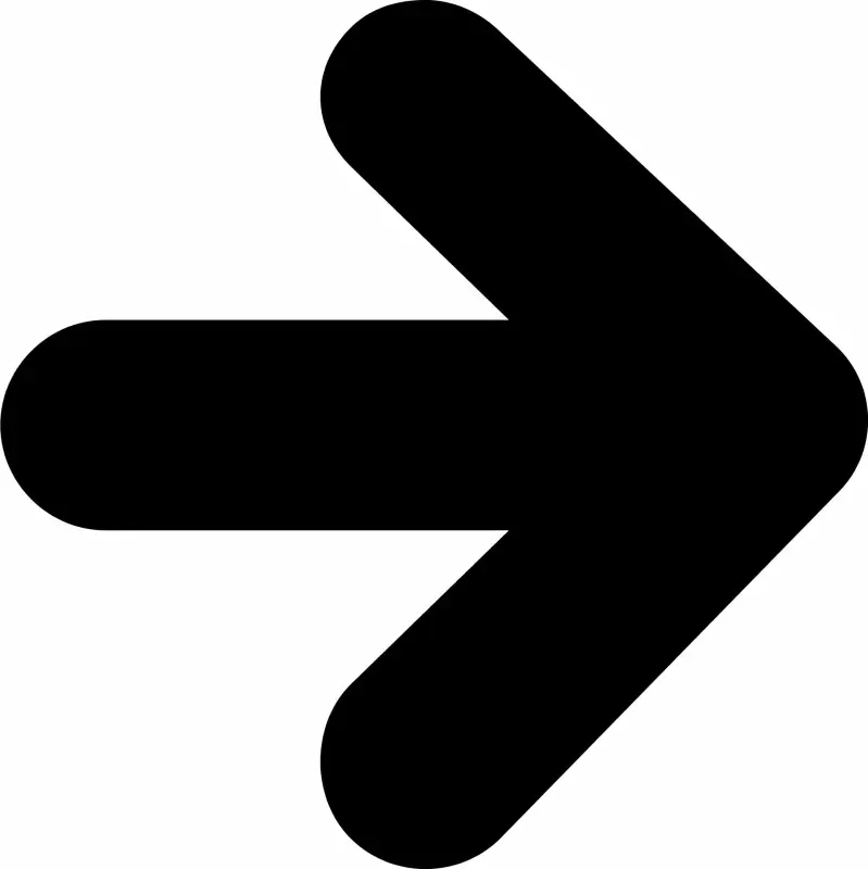 arrow alt right flat sign icon