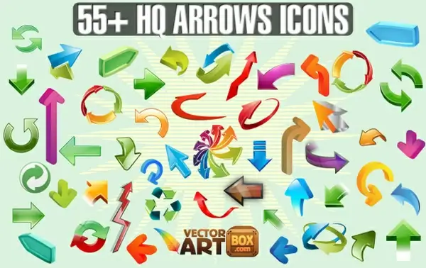 arrows icons
