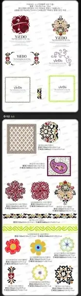 artcity korean fashion gorgeous patterns series 7