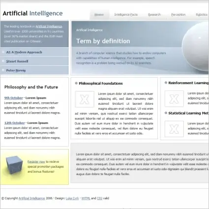 Artificial Intelligence Template