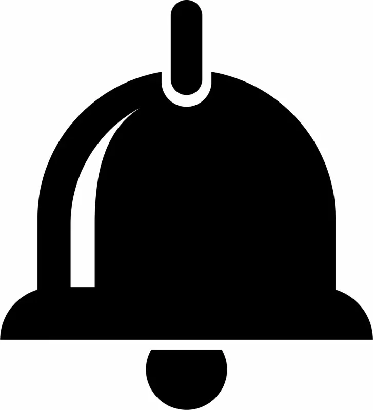 assistive bell sign icon   