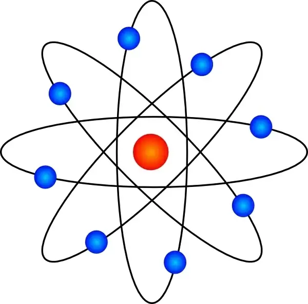 Atom Symbol clip art