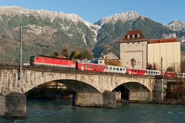 austria mountains river