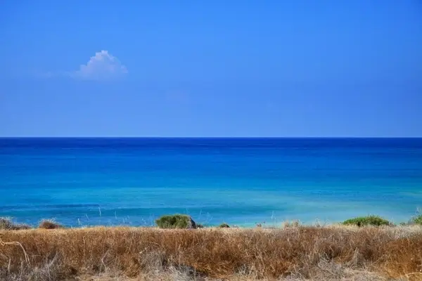 background blue coast