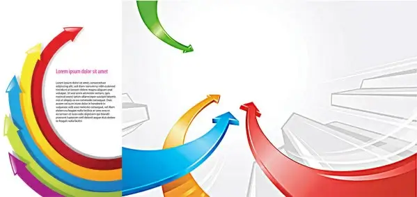 background color arrow vector graphics