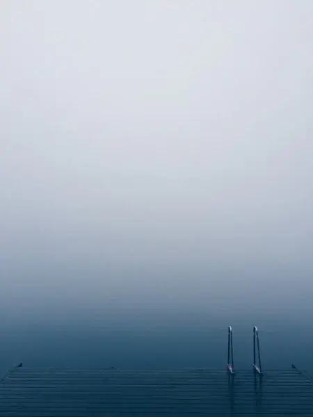 background color dark fog lake landscape light