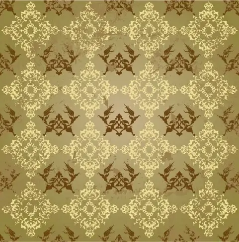 background of classical pattern vector fashion