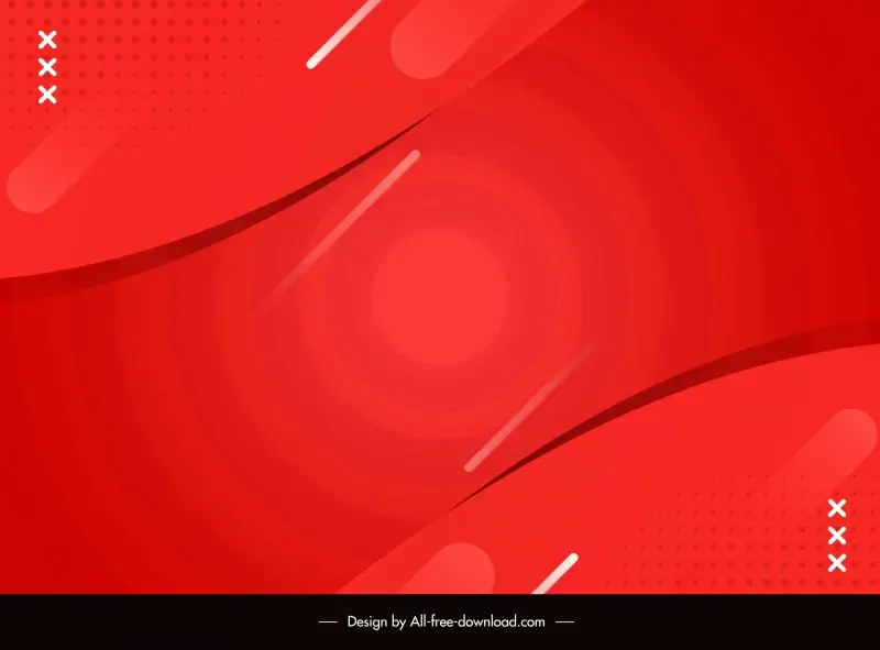 background red template spiral circles curves