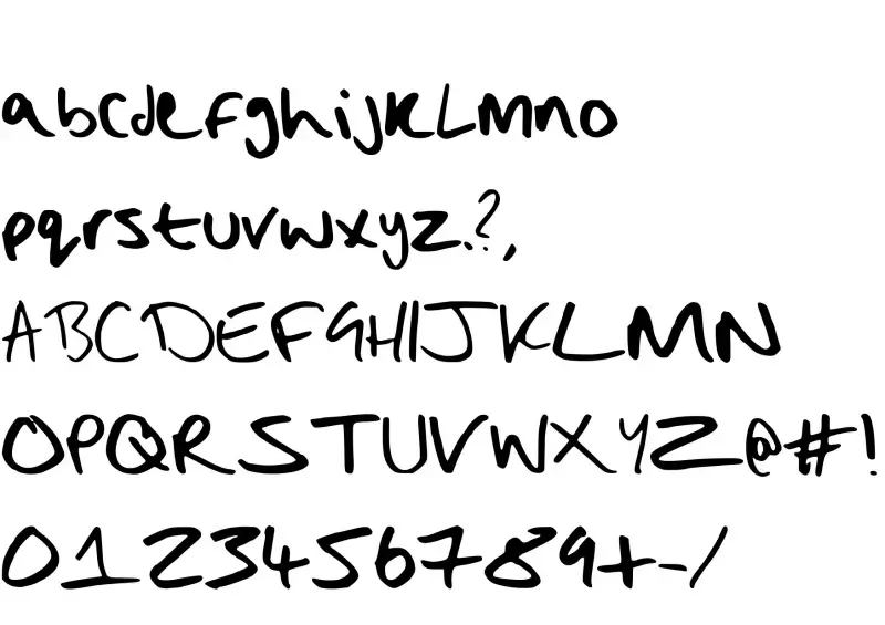 Bad Handwriting