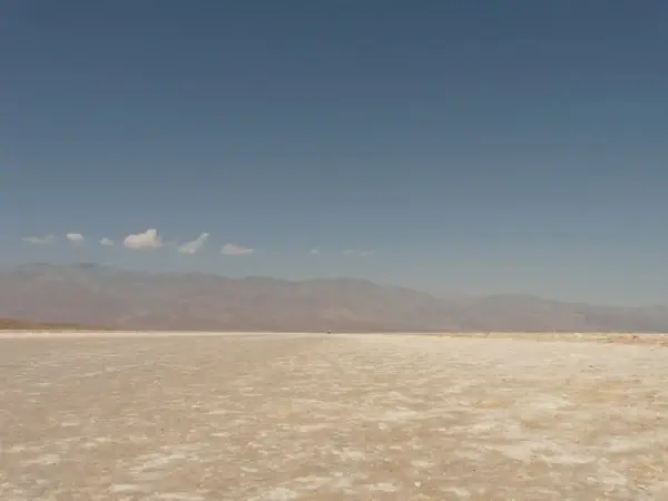 badwater salt pan salt lake