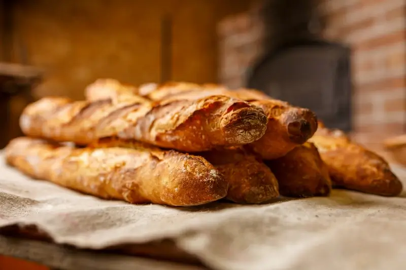 bakery picture elegant closeup bread loaves