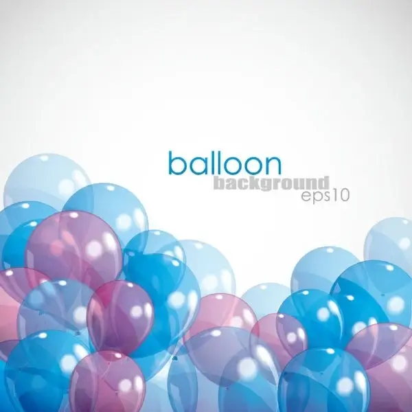 balloons 02 vector