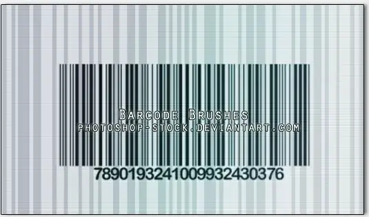 barcode brush photoshop download