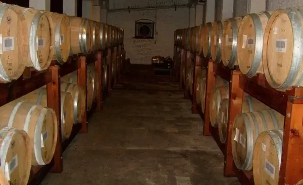 barrels of brandy