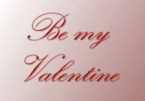 be my valentine