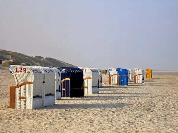 beach chair holiday north sea