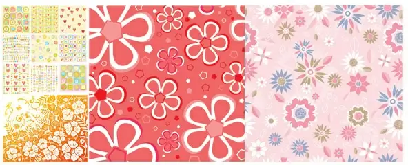 beautiful decorative pattern background vector graphic