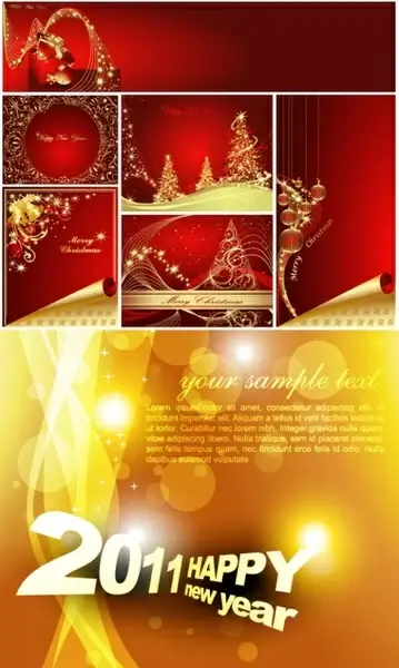 beautiful holiday background vector