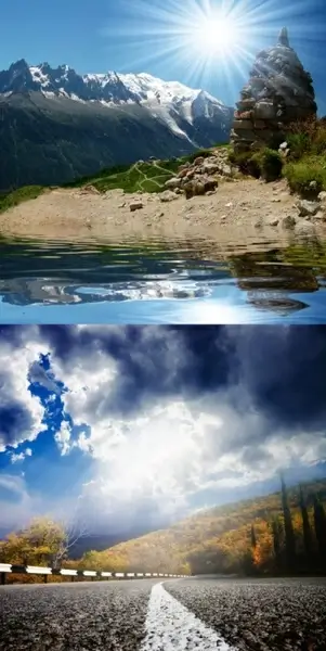 beautiful scenery of highdefinition pictures a