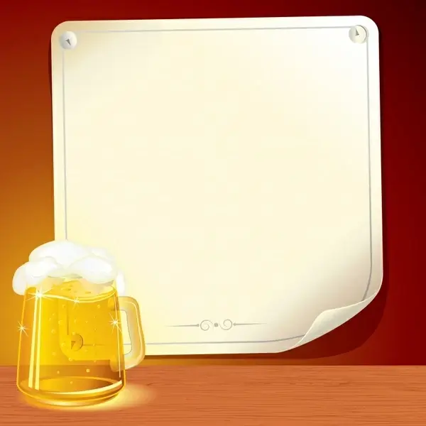 beer background shiny colored modern design foam glass
