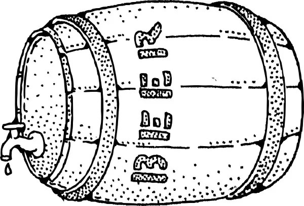Beer Barrel clip art