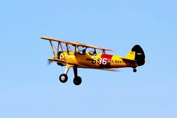 biplane airplane oldtimer