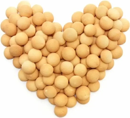 biscuits as heart